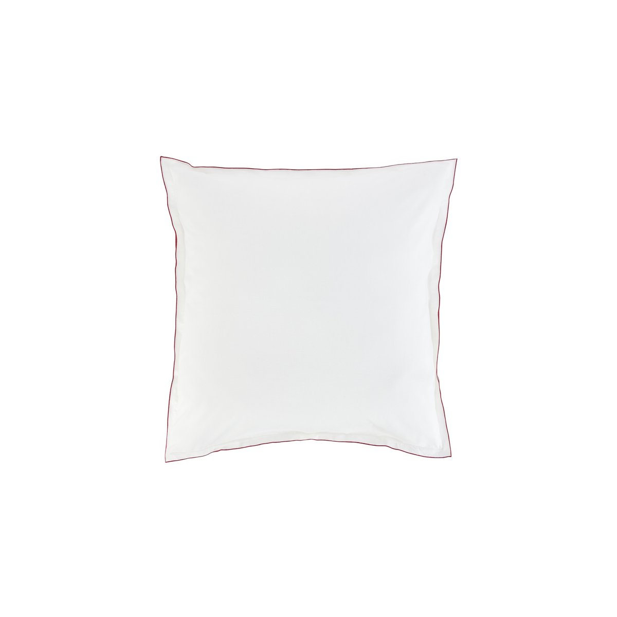 Taie d'oreiller en coton bambou blanc, GABRIELLE PARIS