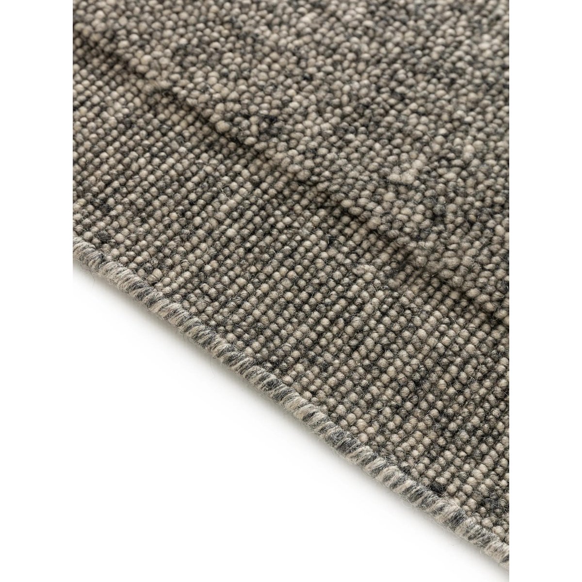 Tapis de laine tissé main IMKE gris, BENUTA