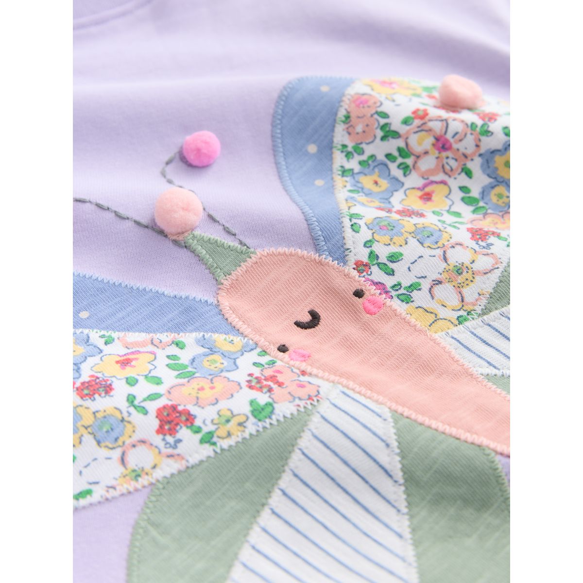 Ensemble short et haut lilas violet papillon, NEXT