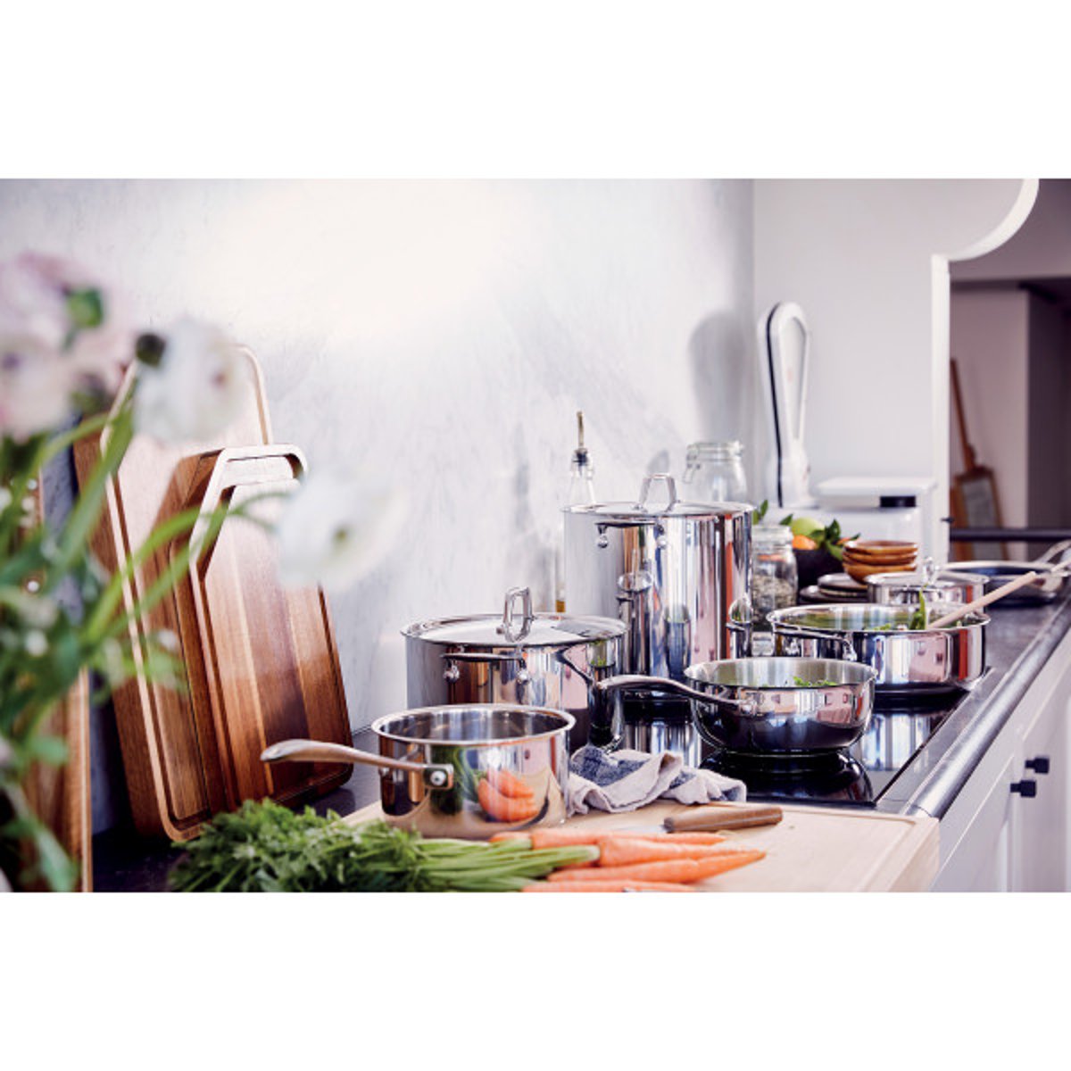 Casserole Chef 14 cm en inox - CHEF argent, BEKA