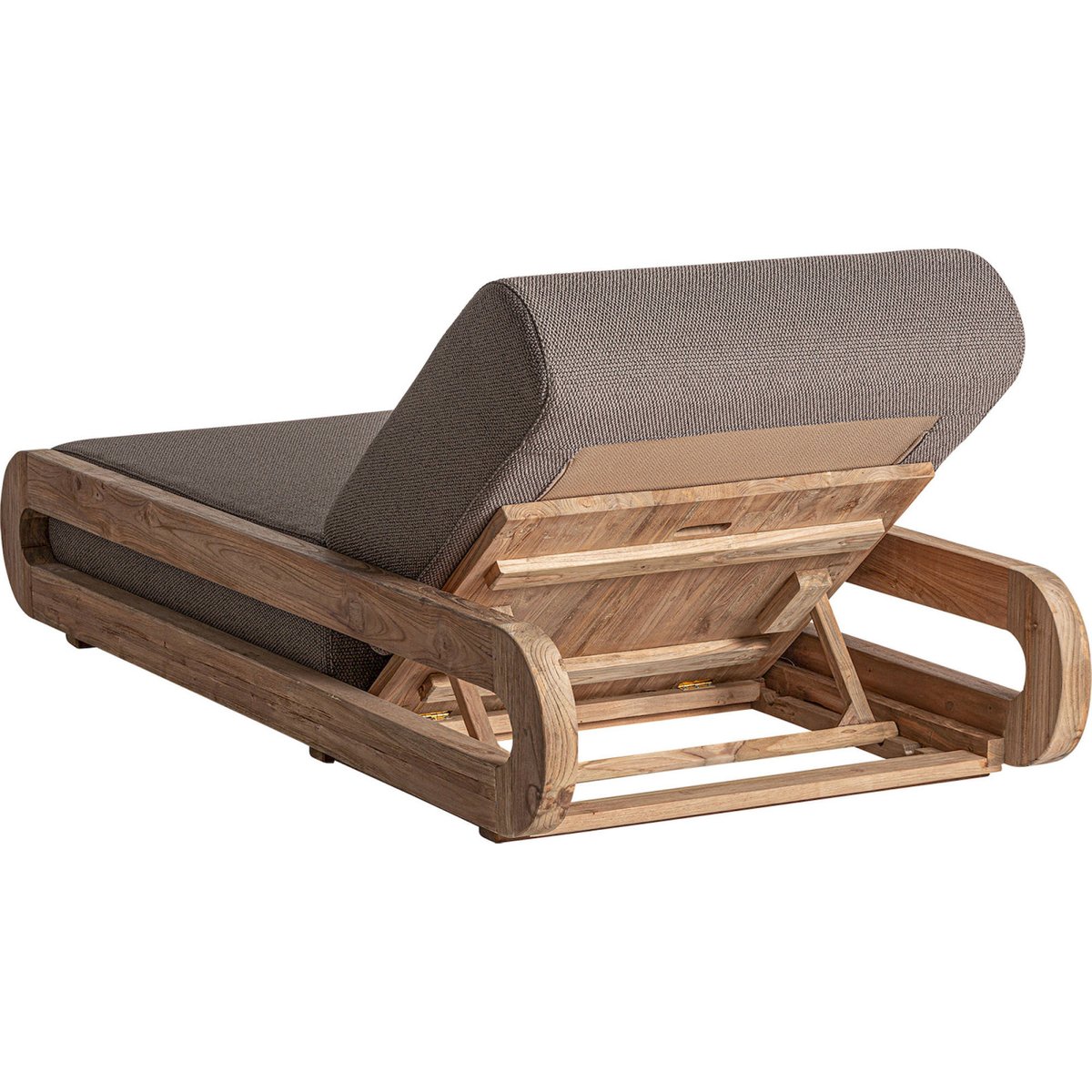 Bain de soleil en teck collection corba brun naturel, RECOLLECTION