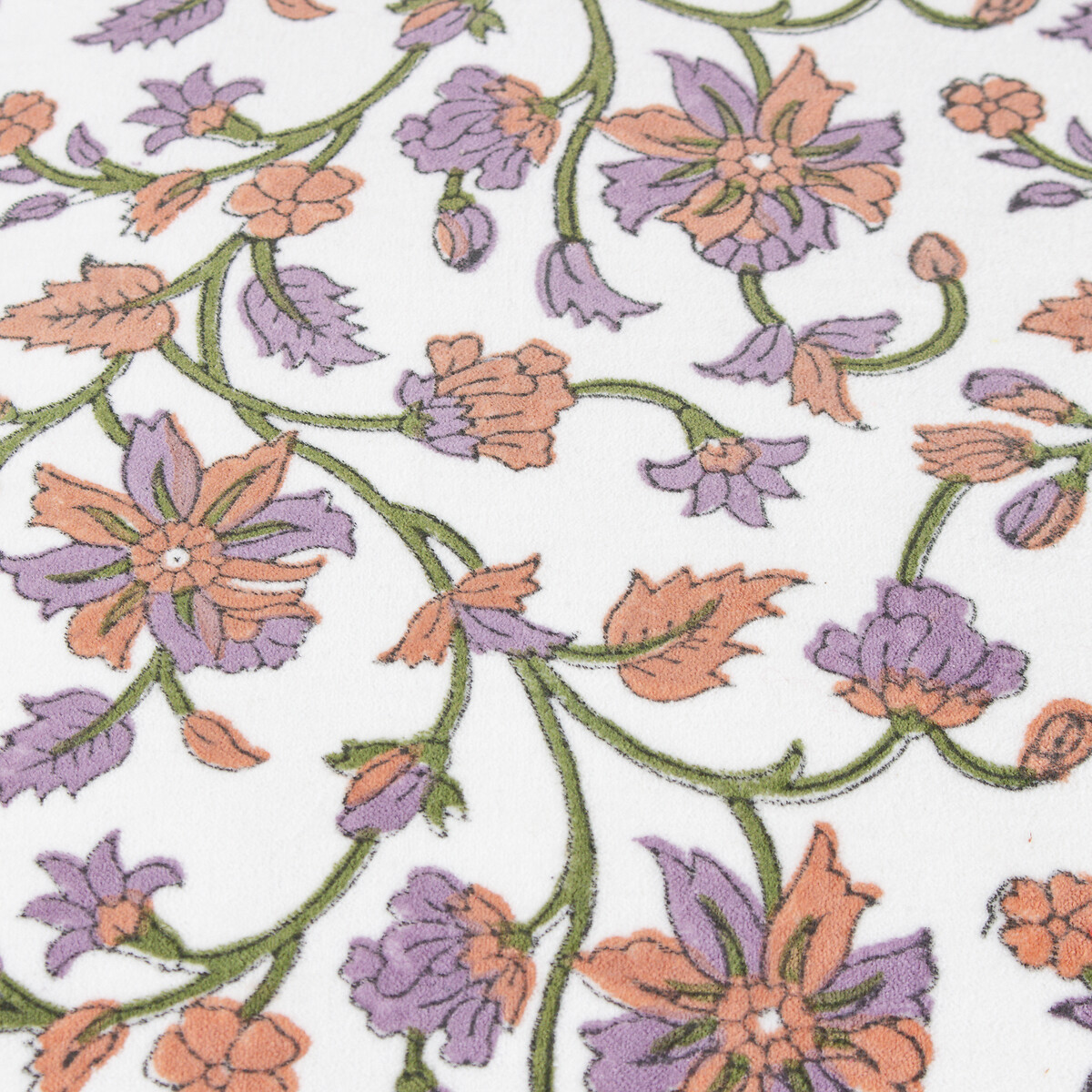 Mentera Floral Velvet Cushion lilac, PAOLETTI