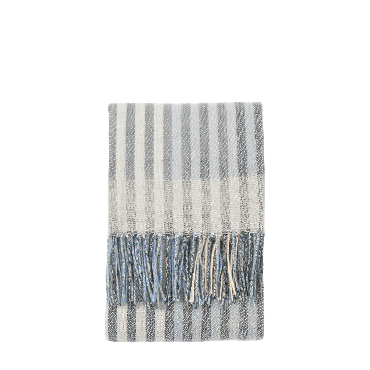 Lyric Jacquard Stripe Throw blue, ÉDITÉ