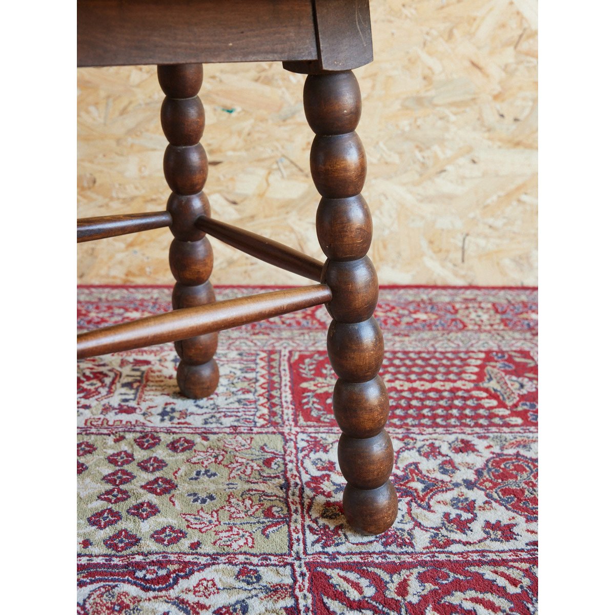 Table basse en bois Léonie N°960 - Bon état bois foncé, DEBONGOUT
