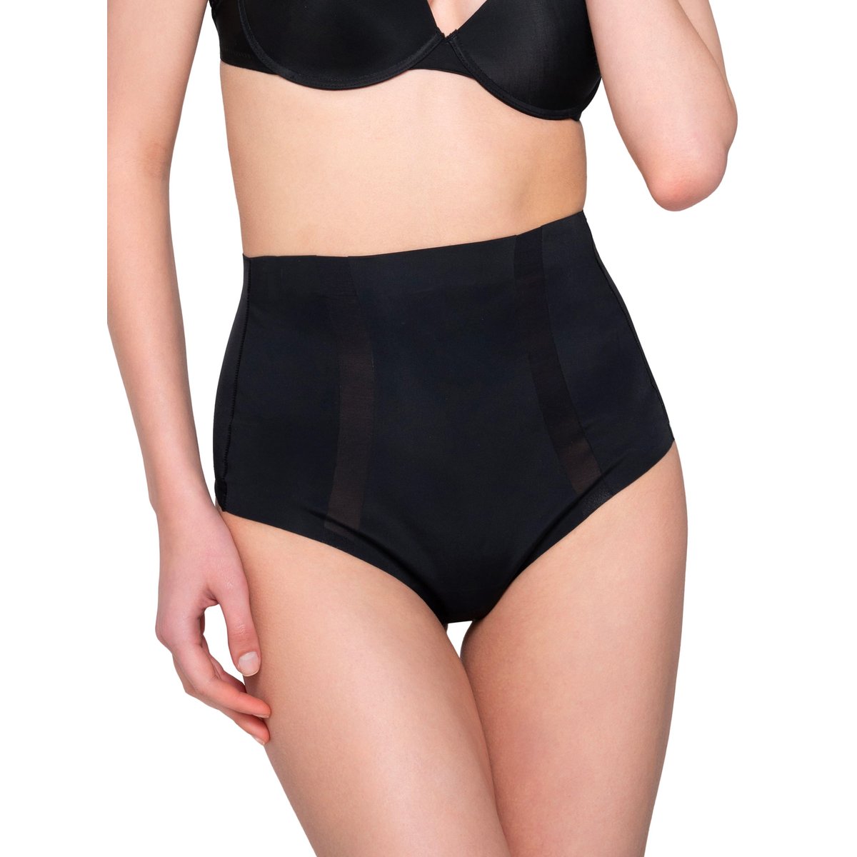 String taille haute gainant SCULPT noir, LUNA SPLENDIDA
