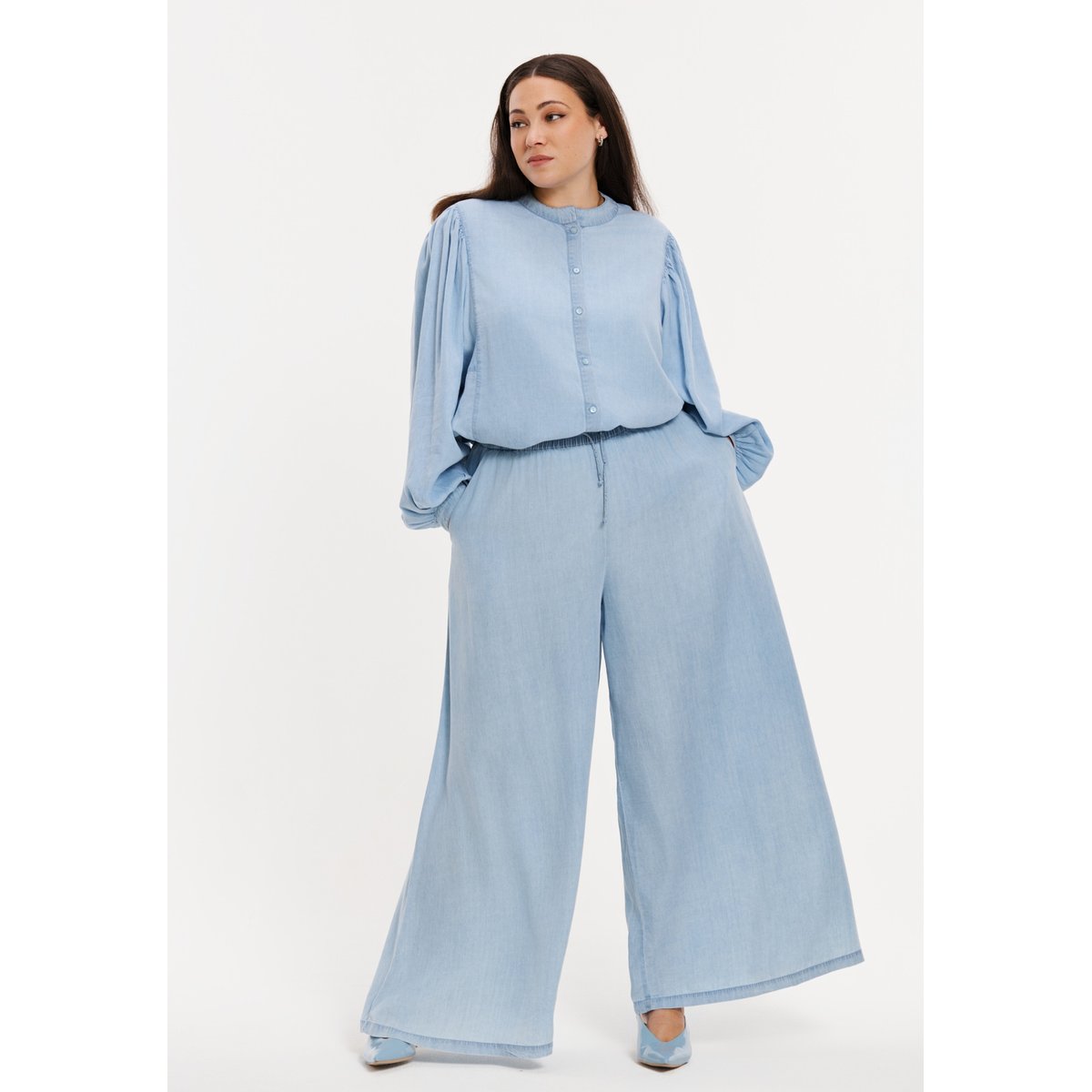 Pantalon Flare Fit indigo, YOEK