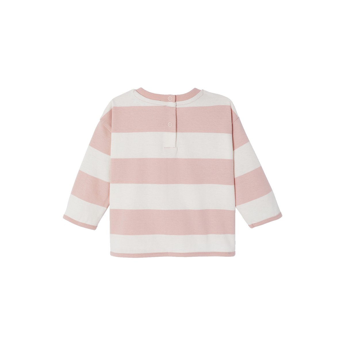 T-shirt manches longues rose poudré, VERTBAUDET