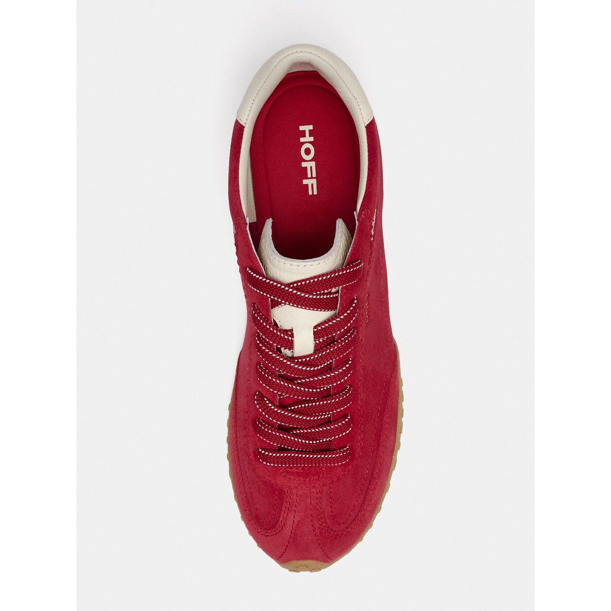 Baskets en cuir BRIDGE FL RED rouge, HOFF