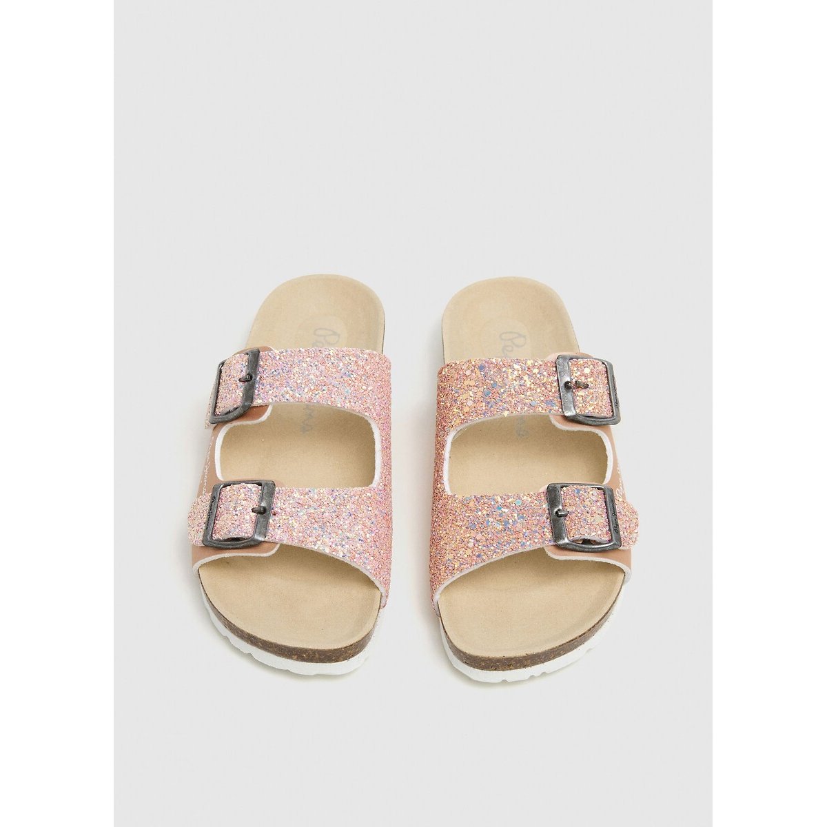 Mules OBAN STAR G naranja metalizado, PEPE JEANS