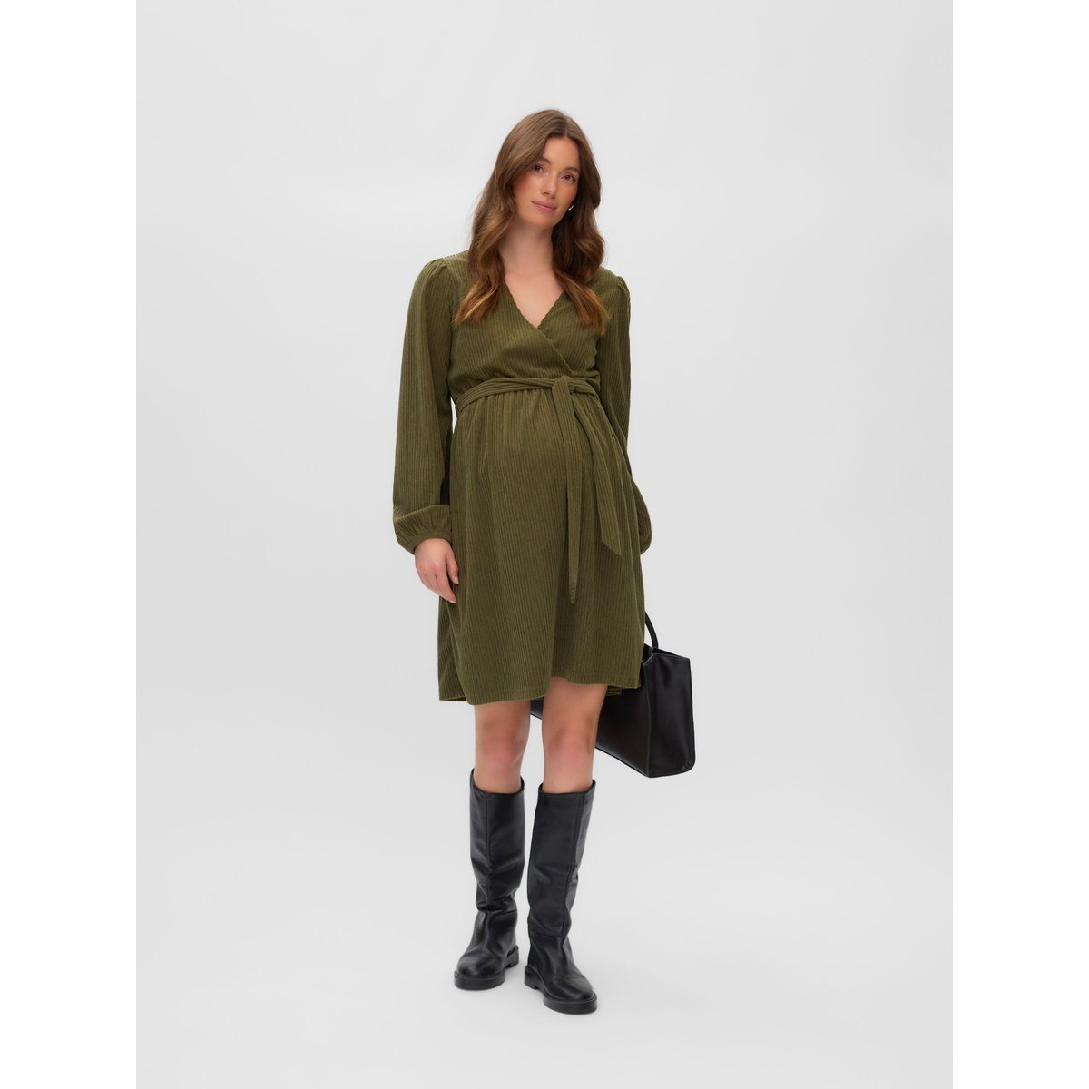 Robe verte - olive night 1, MAMA LICIOUS