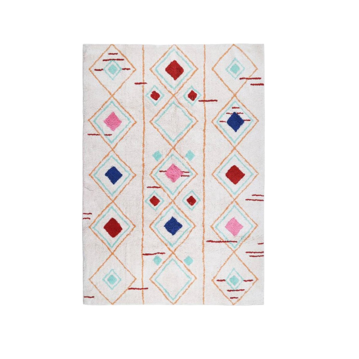 Tapis intérieur rectangulaire berbère TOVA multicolore, SWEEEK