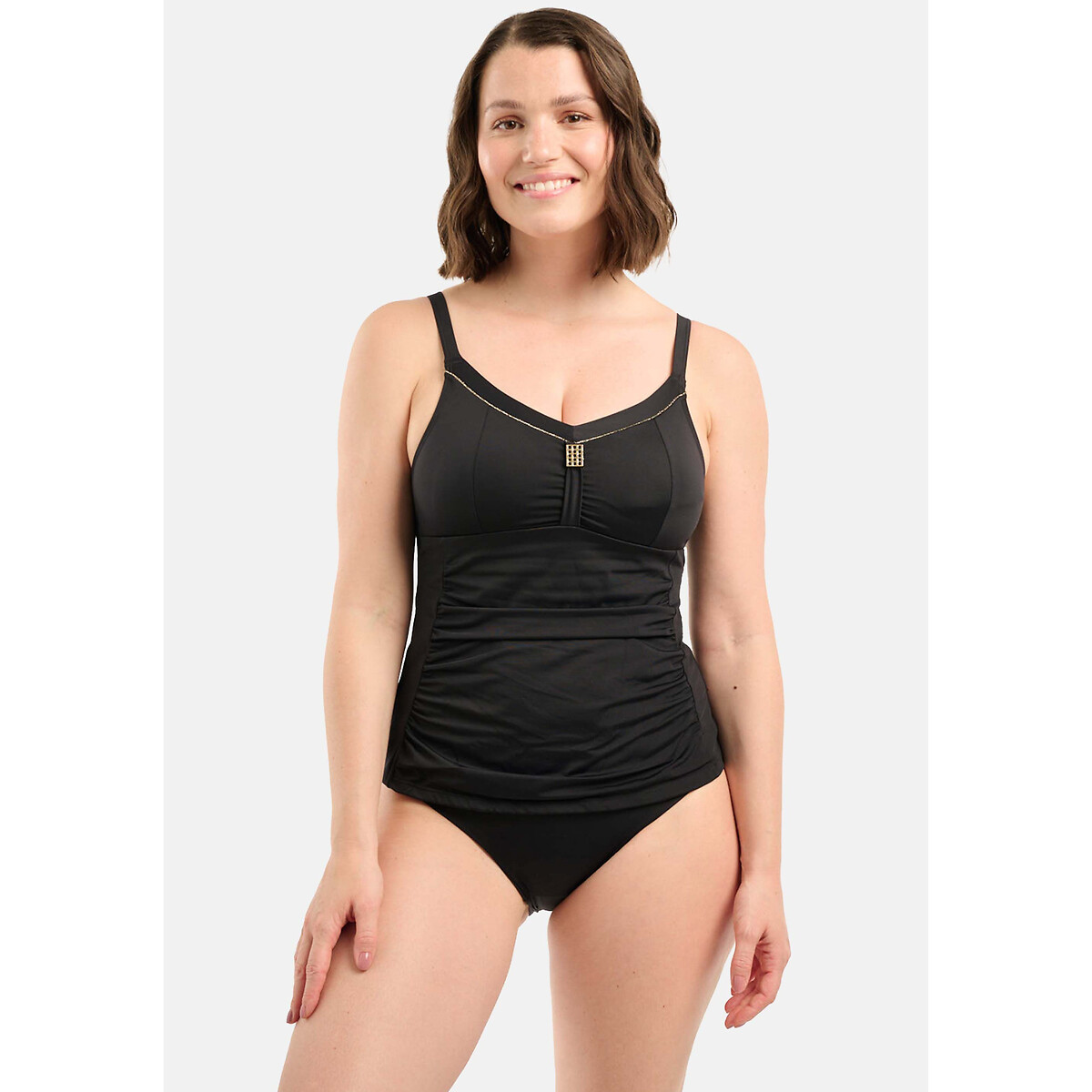 Speekaboo Non-Underwired Tankini black, SANS COMPLEXE