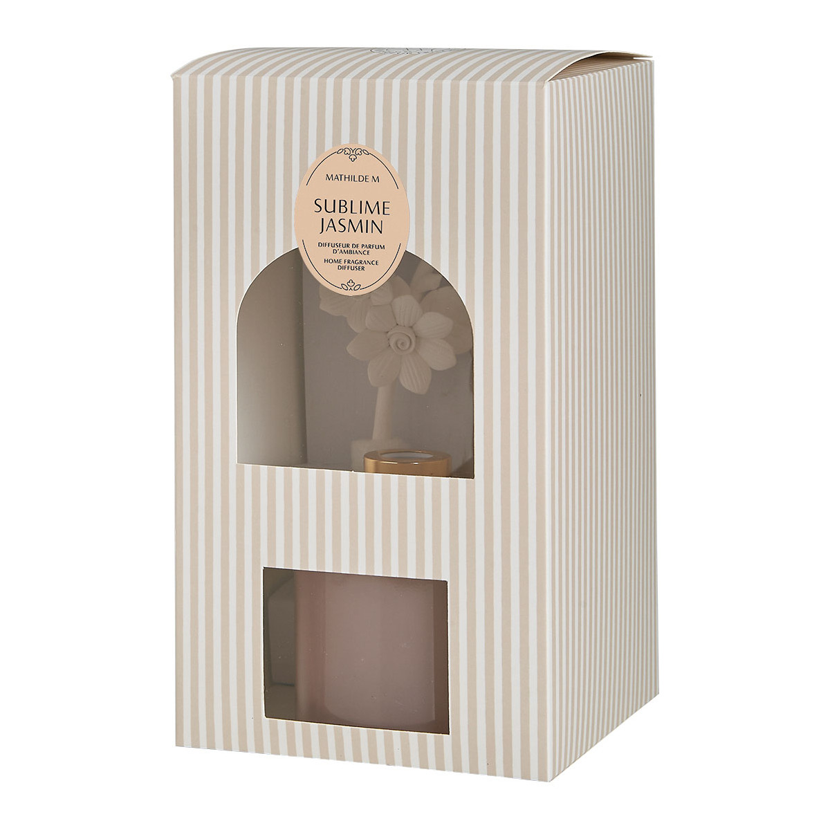 Diffuseur parfum d'ambiance 150 ml - Jasmin transparent, MATHILDE M