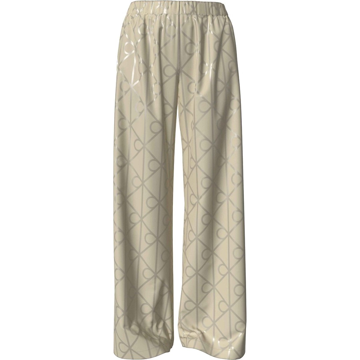 Satijnen pyjama wit, CALVIN KLEIN UNDERWEAR