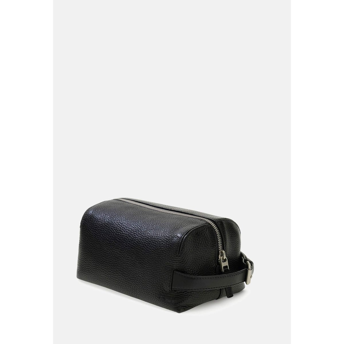 Nécessaire Monaco Petit En Cuir noir, GUESS