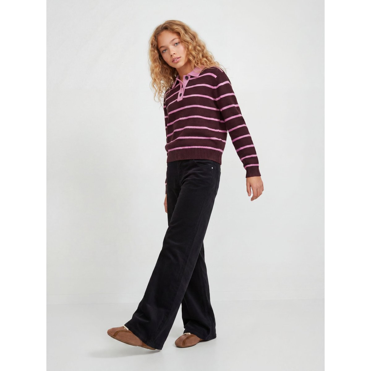 Pantalon À Jambe Large black 1, JJXX