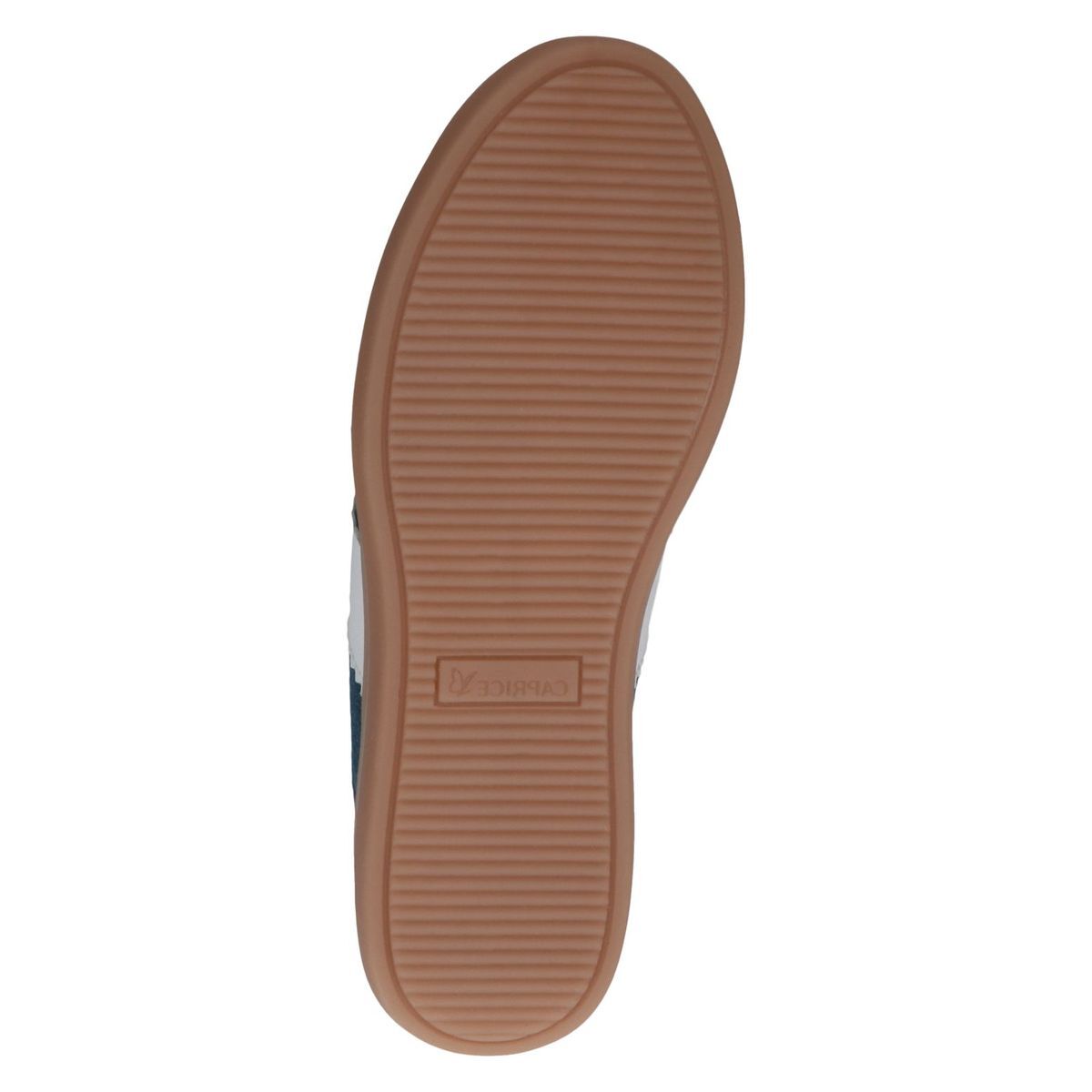 Basket en cuir blanc, CAPRICE