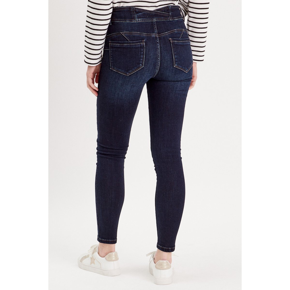Jeans slim push-up denim brut, CACHE CACHE