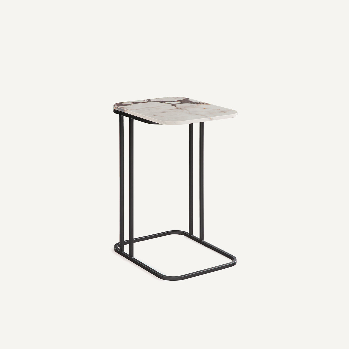 Beistelltisch aus Ziegelkeramik, TREBOR, Design Emmanuel Gallina keramik marmor ziegelstein, EMMANUEL GALLINA X AM.PM