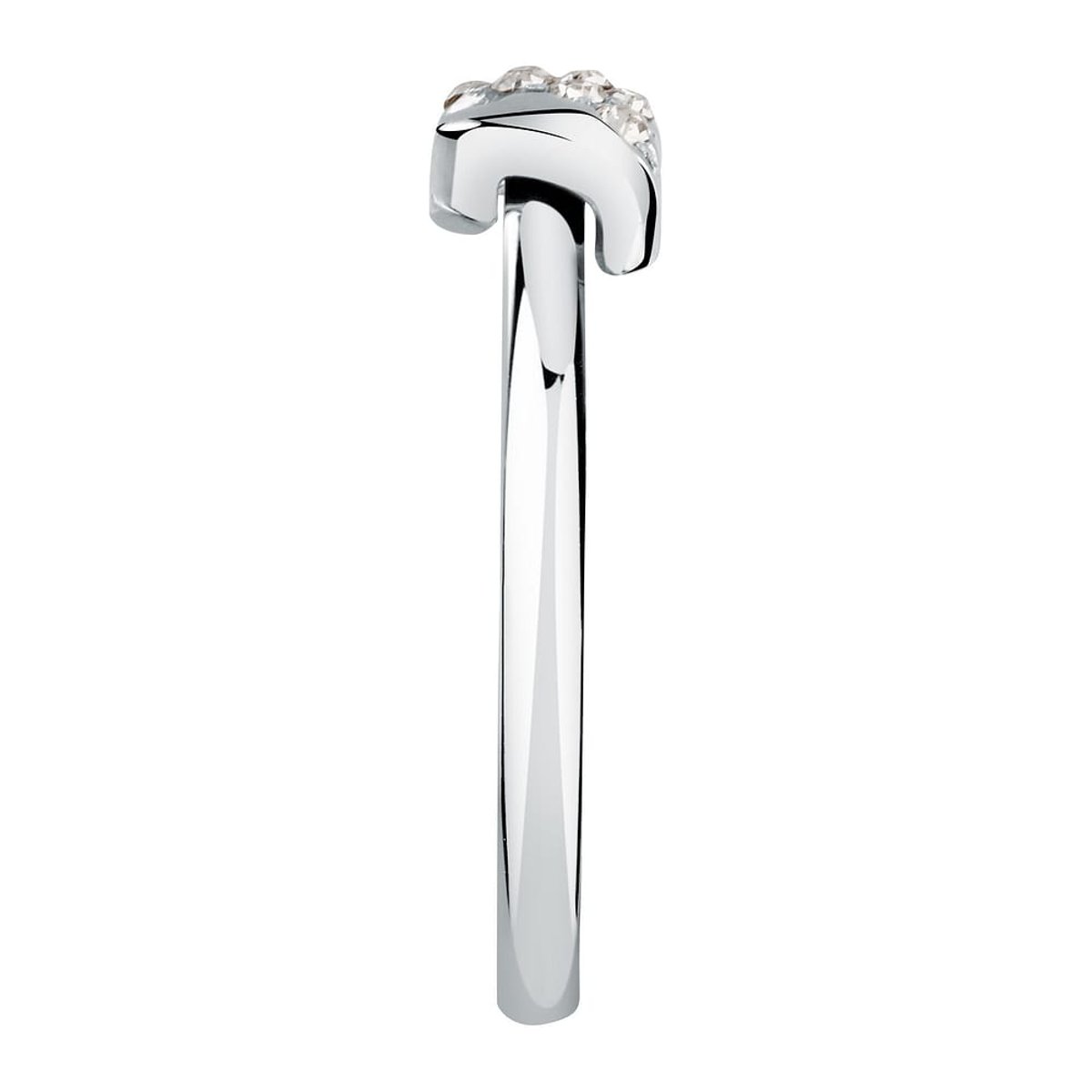 Bague en Acier, Cristaux TORCHON argent, MORELLATO