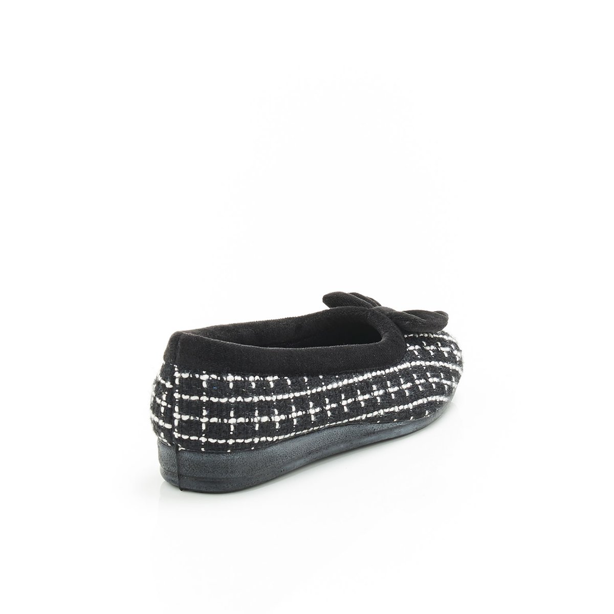 Ballerines Thermolactyl noir carreaux, DAMART
