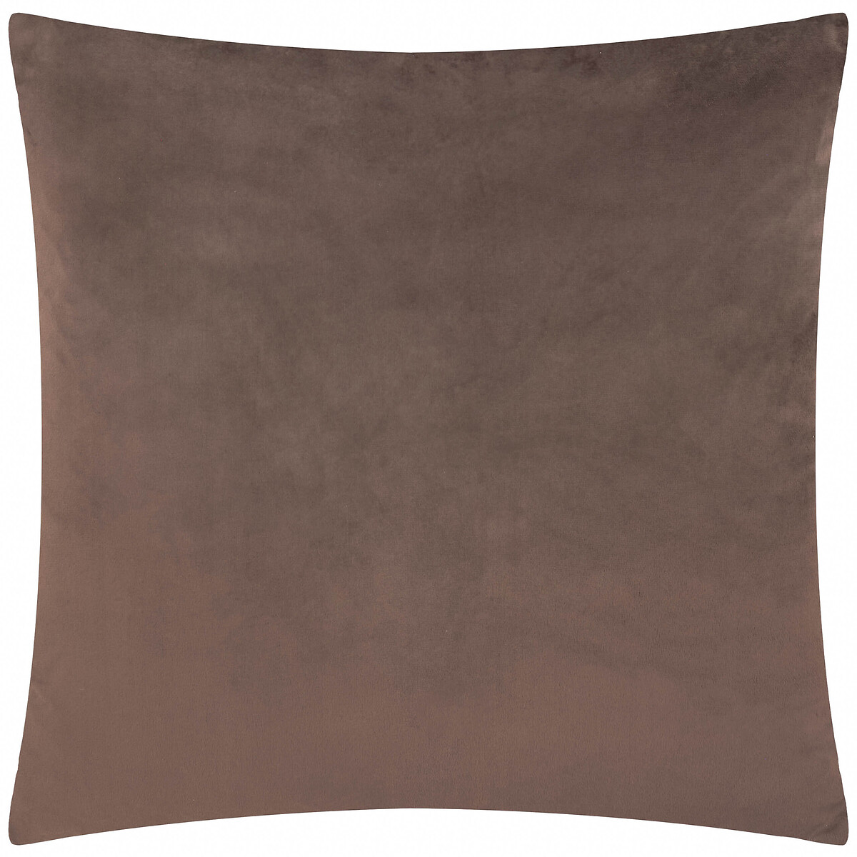 Softie Checkerboard Quilted Cushion chocolate, FURN.