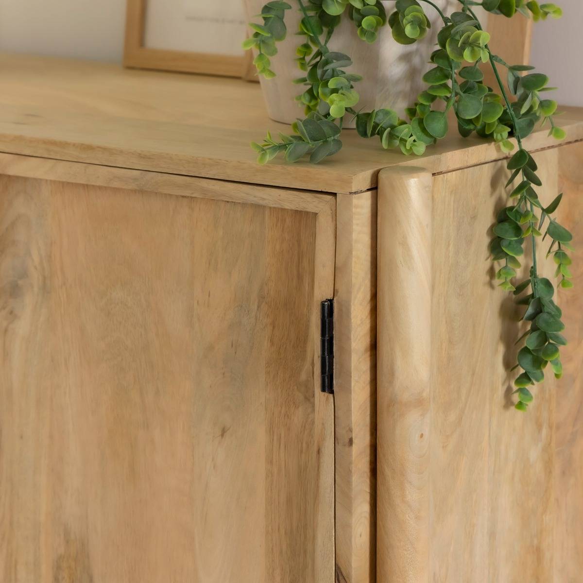 Buffet en bois de manguier NOVA bois clair, MADE IN MEUBLES