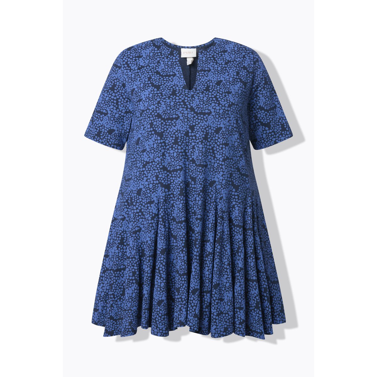 T-shirt en coton bio marine, ULLA POPKEN
