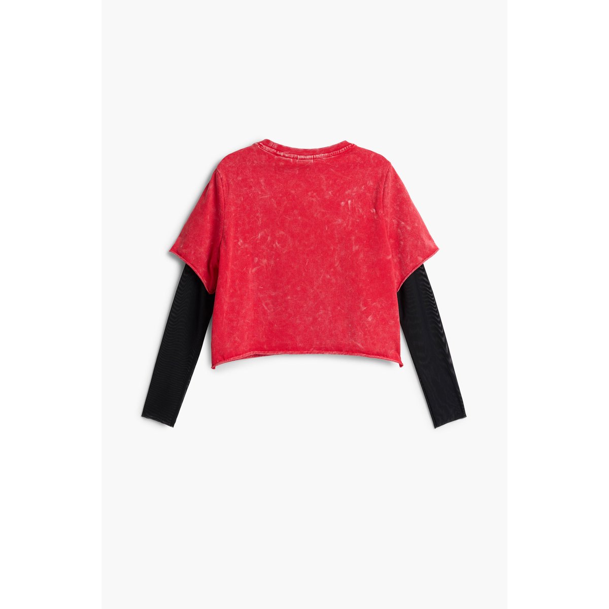 T-shirt double manche Minnie Mouse™ rouge, DESIGUAL