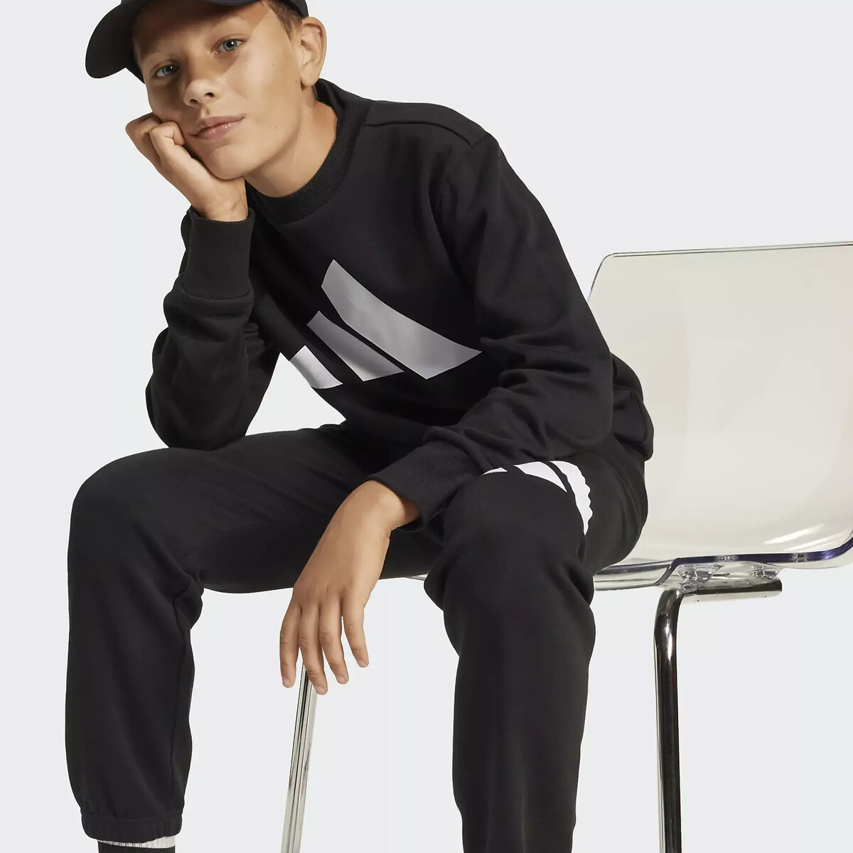 Ensemble en molleton noir, ADIDAS SPORTSWEAR