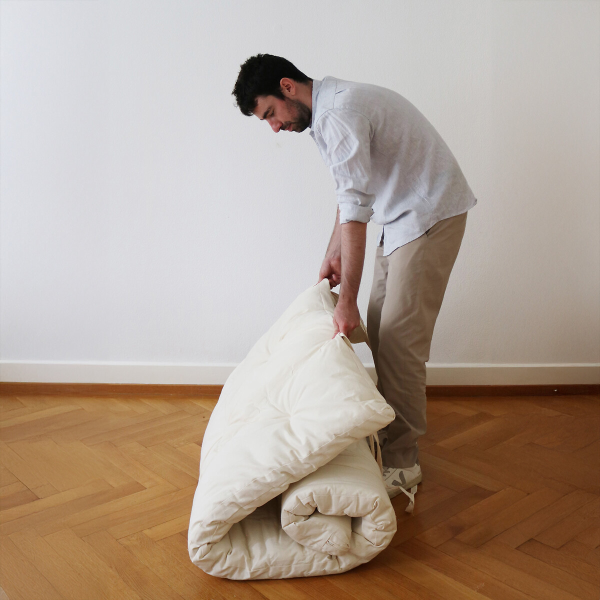 Futon Mattress - Guest Futon - 140/160*200 natural, EUROPE & NATURE