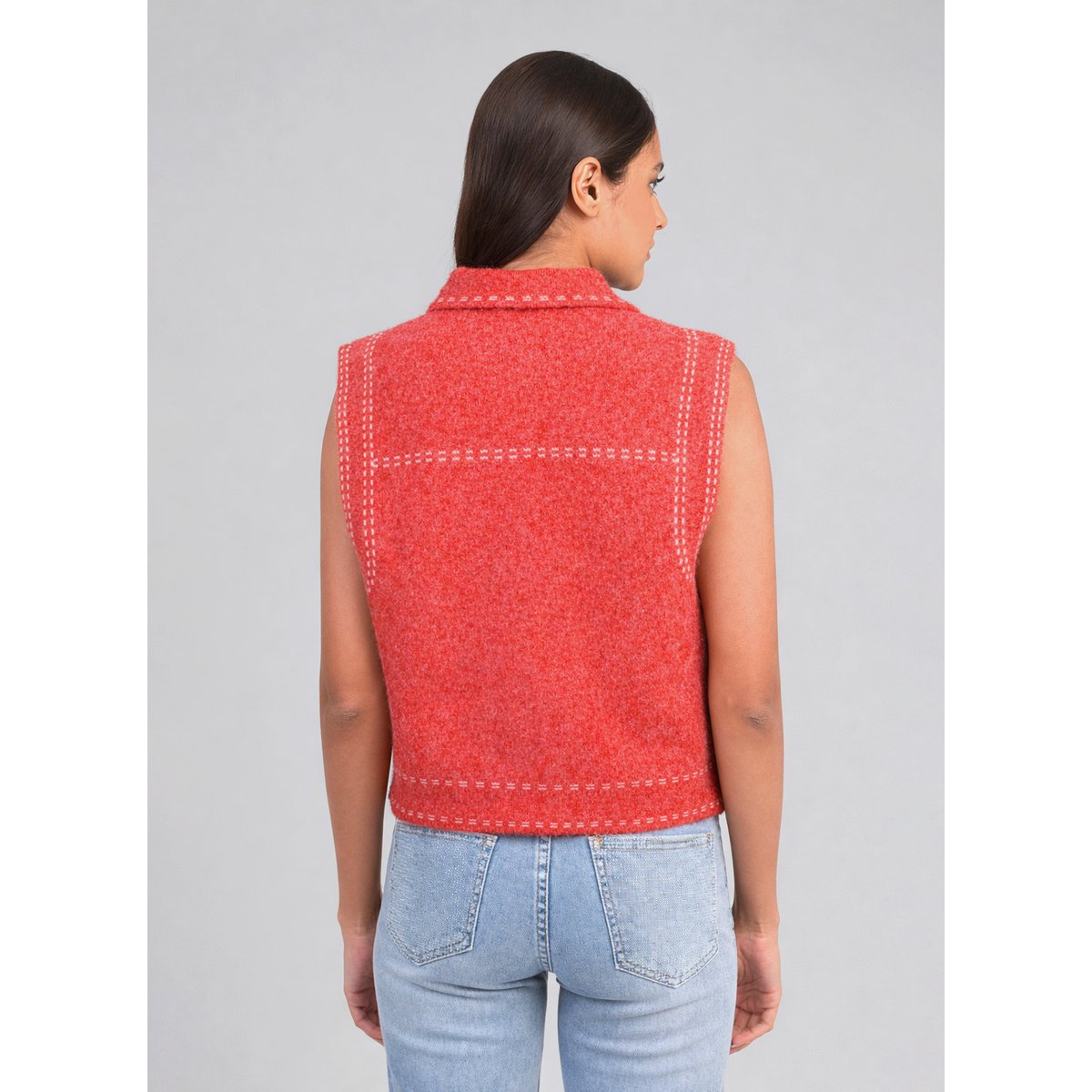Gilet LEWAYNE coquelicot, AN'GE