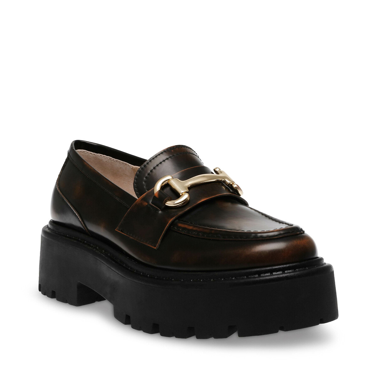 Mocassins en cuir Occupy marron, STEVE MADDEN