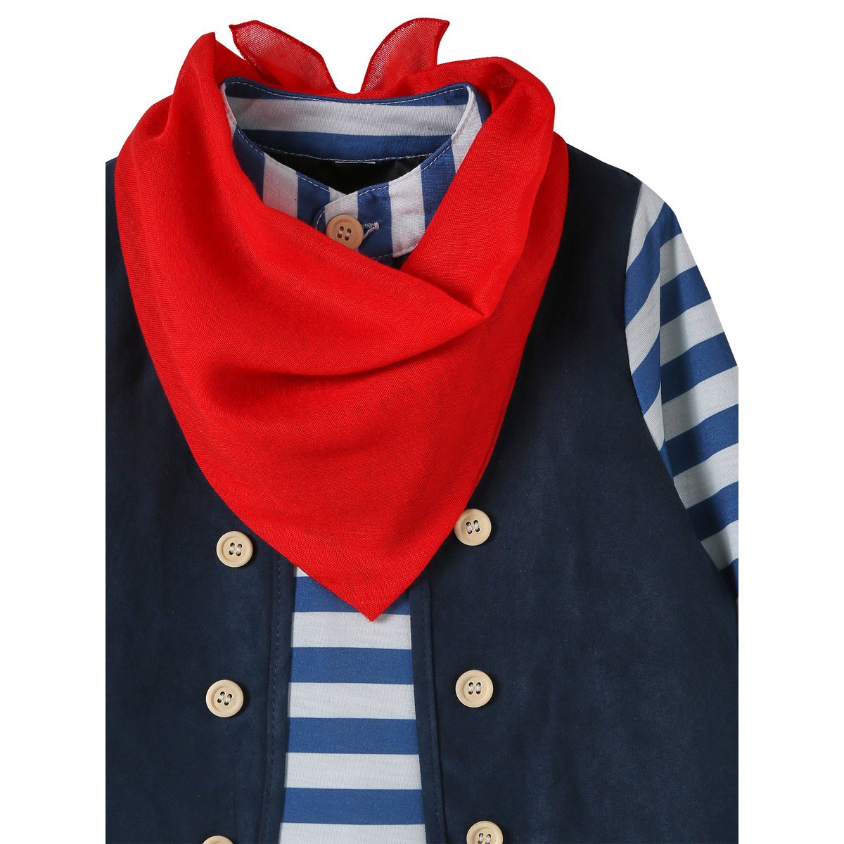 Déguisement pirate marron, VERTBAUDET
