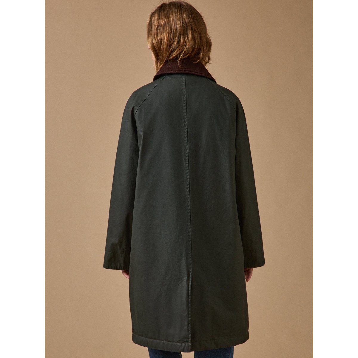 Pardessus en toile enduite vert fonce, CYRILLUS