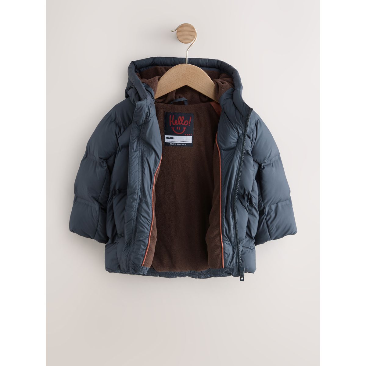Manteau matelassé bleu marine, NEXT