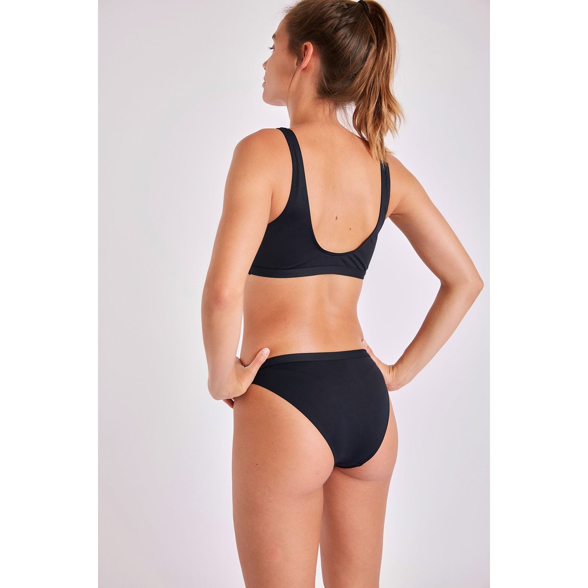 Haut de maillot brassière Timo - AMERICA bleu marine, BANANA MOON