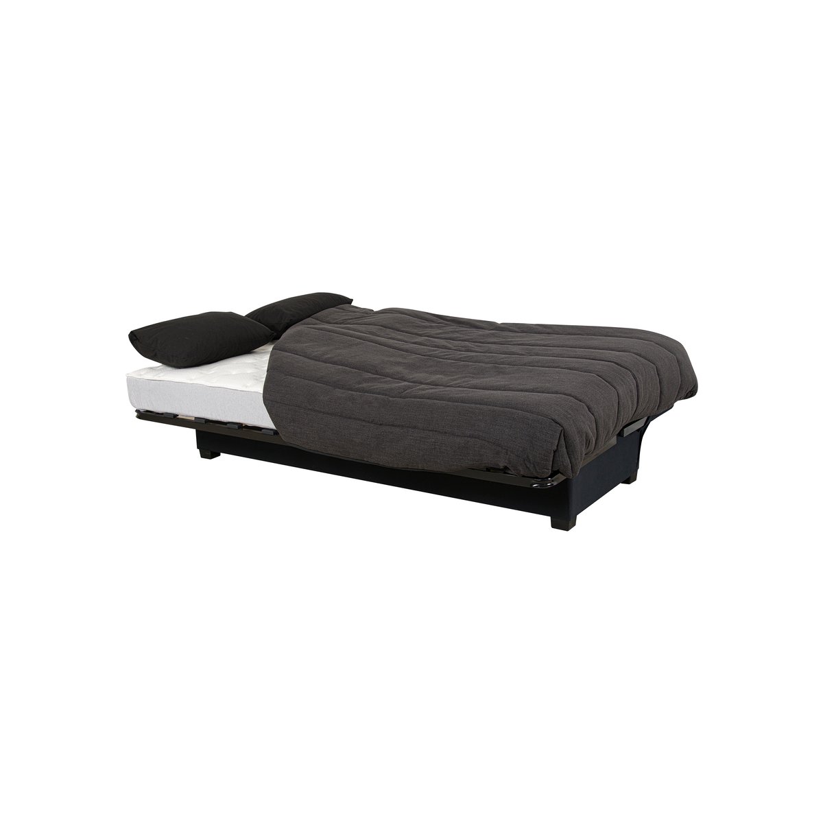 Banquette CC NOAH 130 x 190, cape charbon noir, RELAXIMA