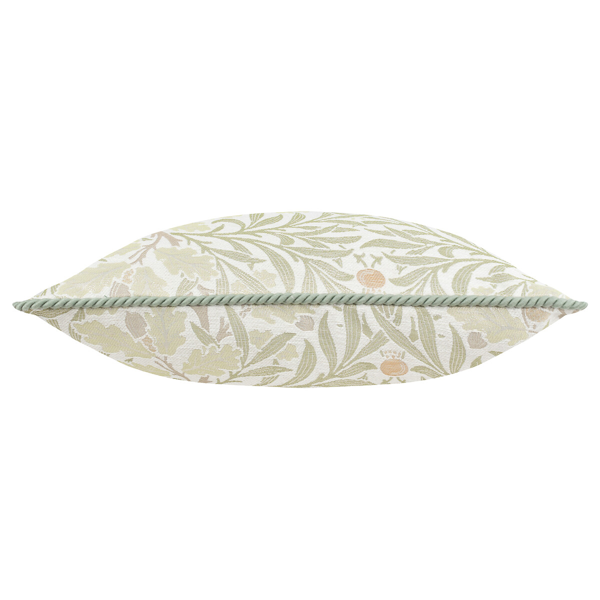 Acorn Jacquard Chenille Feather Filled Cushion sage, MORRIS & CO.
