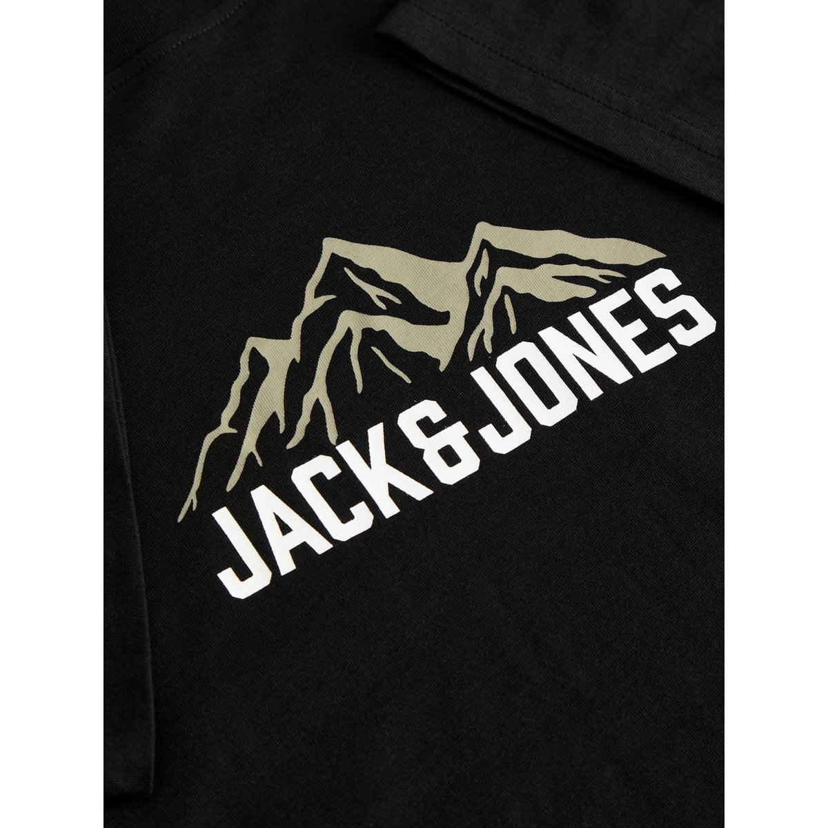 T-Shirt noire - black, JACK & JONES