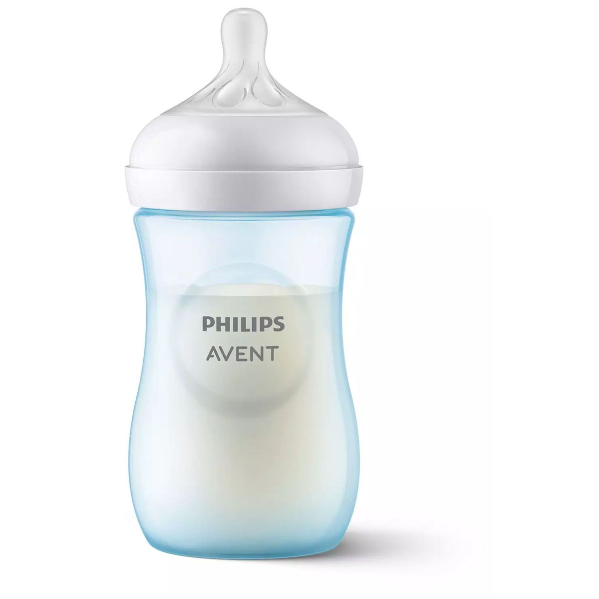 Biberon Naturel 3.0 260 ml bleu couleur unique, PHILIPS AVENT