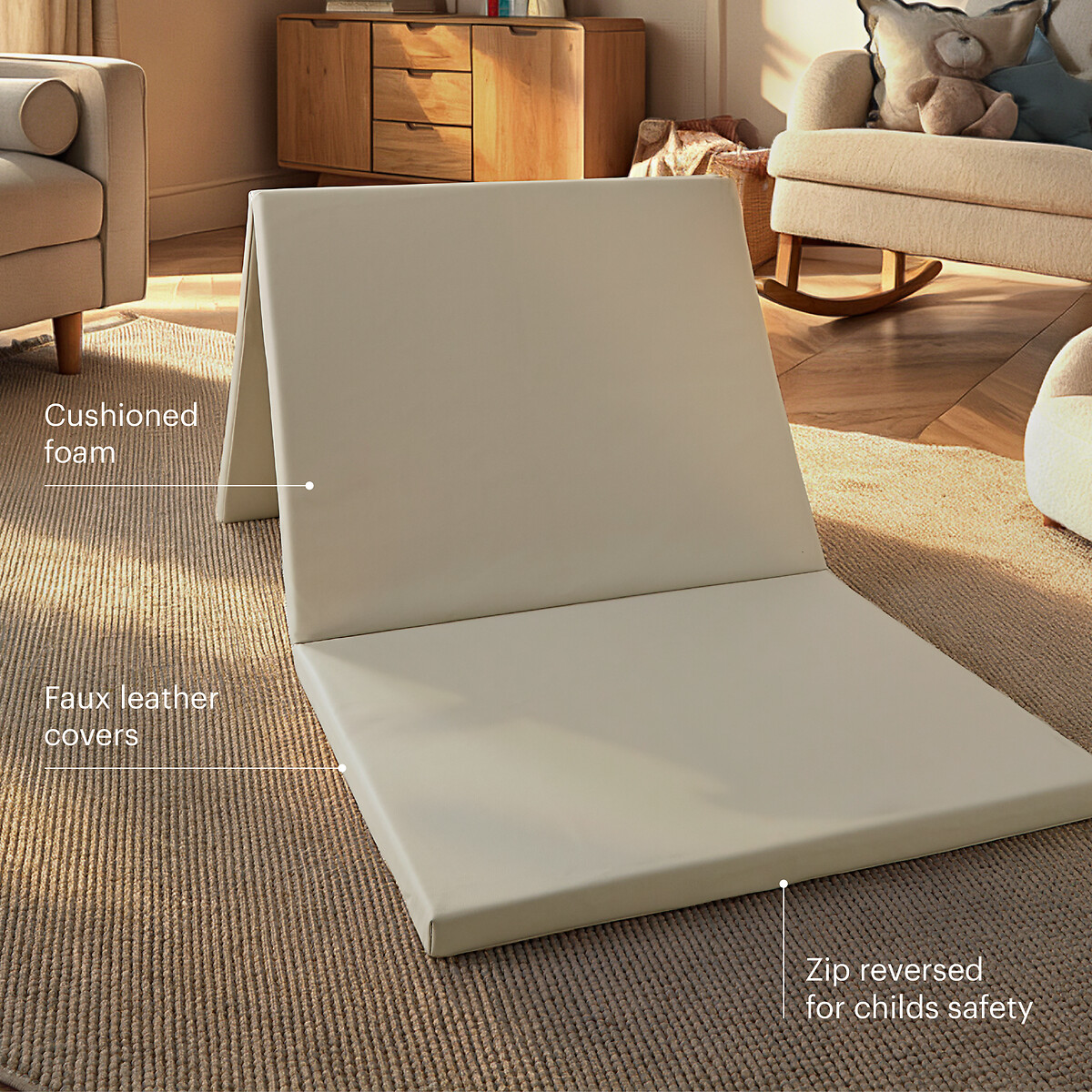 Soft Play Tumble Mat beige, CUDDLECO