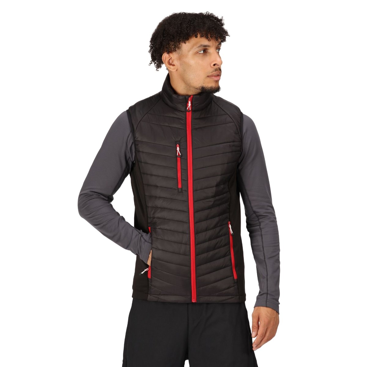 Veste sans manches NAVIGATE noir / rouge, REGATTA