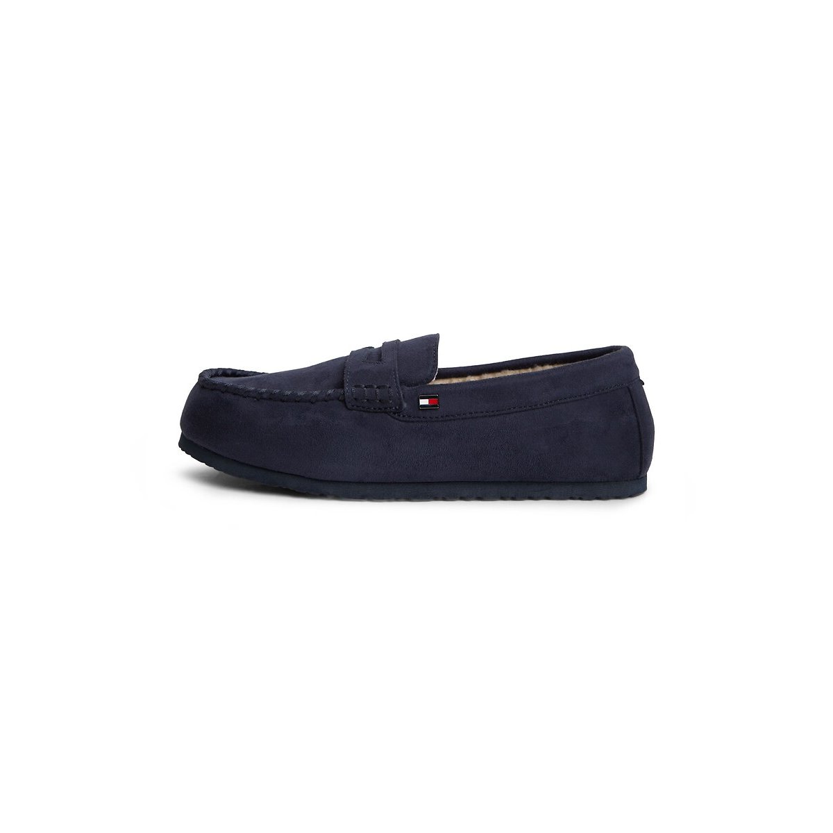 Chaussons pantoufles bleu marine, TOMMY HILFIGER