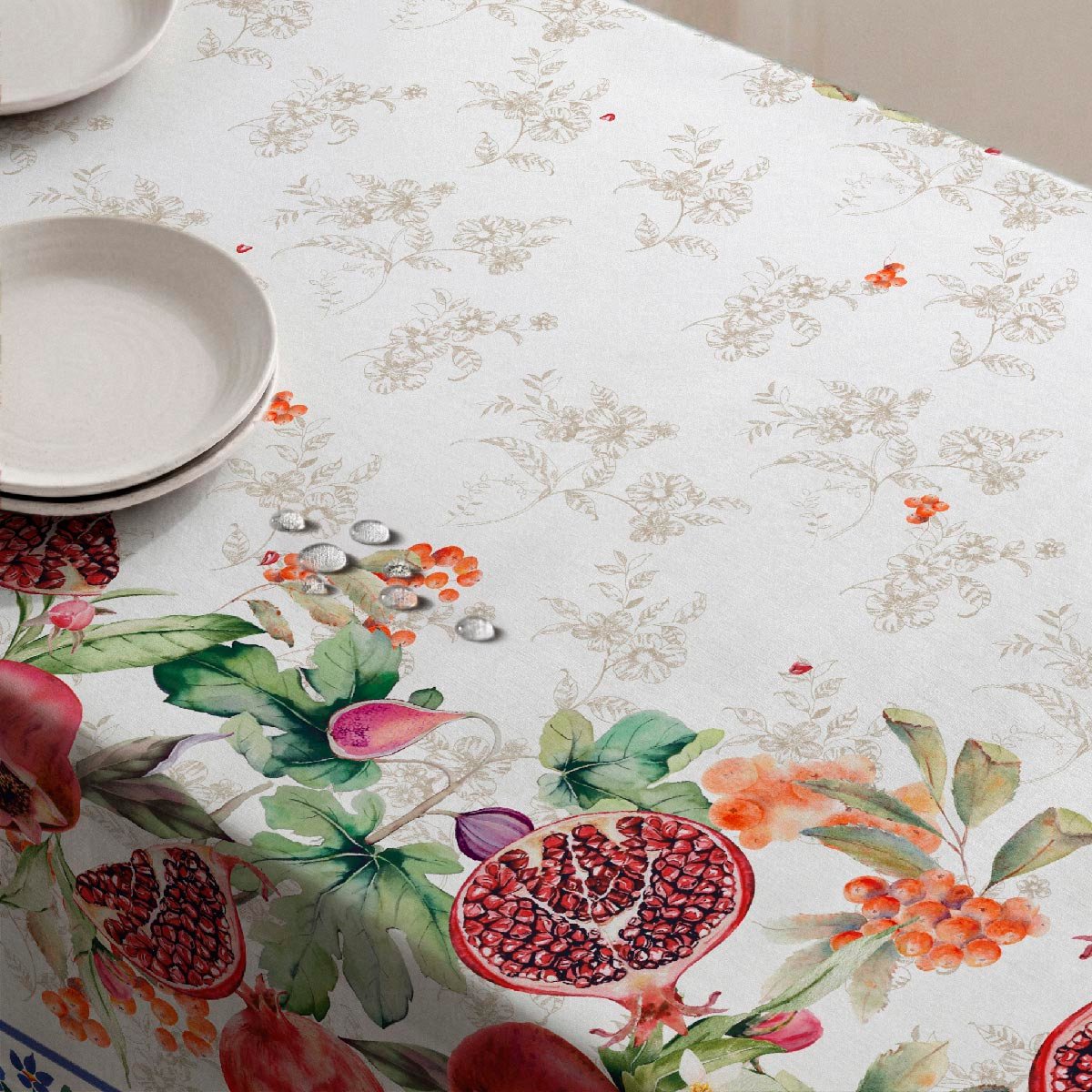 Nappe anti-taches Granaino - 100% coton - multicolore, NAF NAF HOME