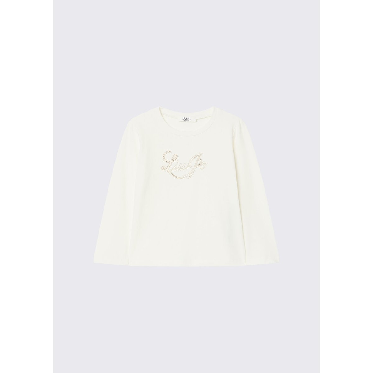 T-shirt a manches longues blanc, LIU JO