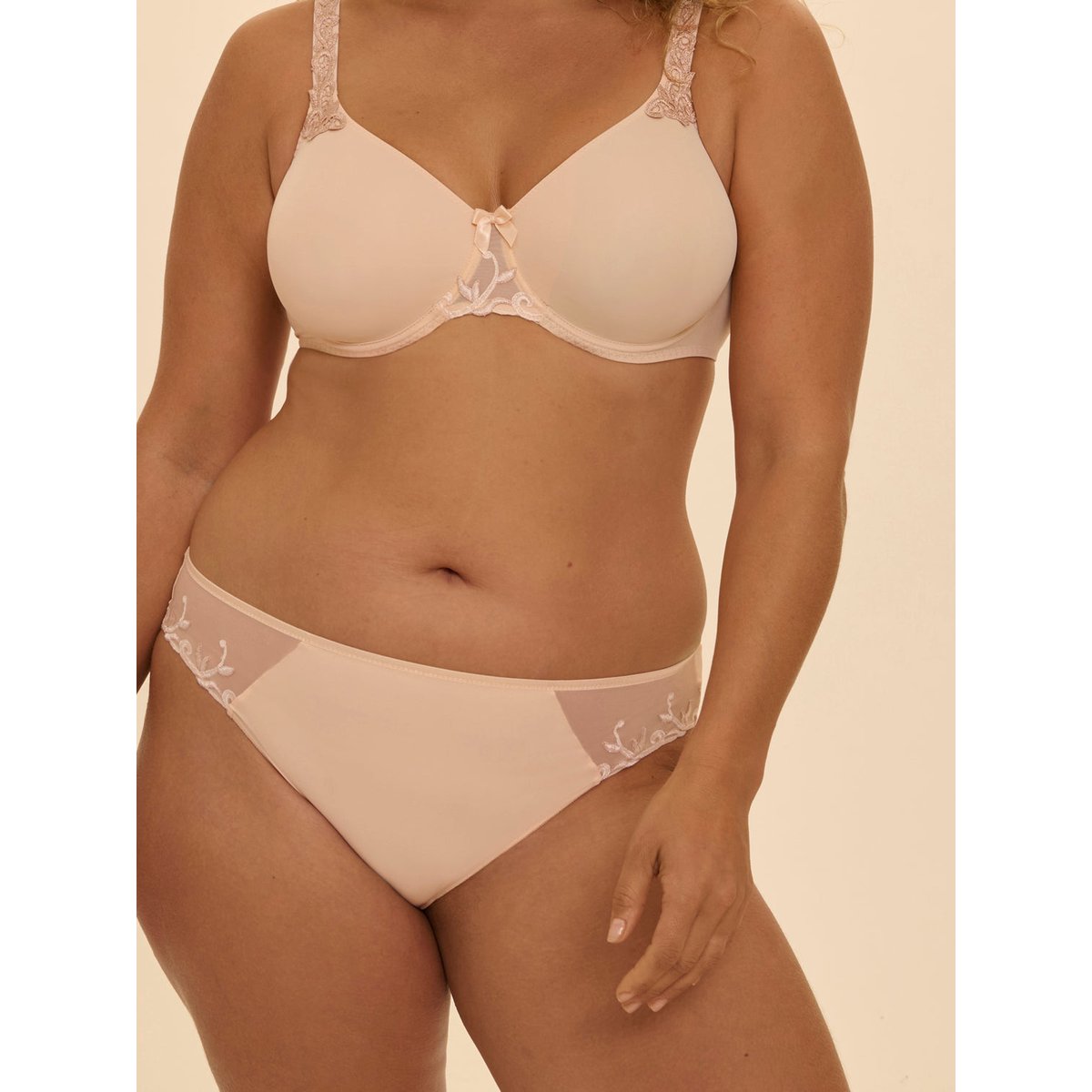 Slip coton - ANDORA nude, SIMONE PERELE