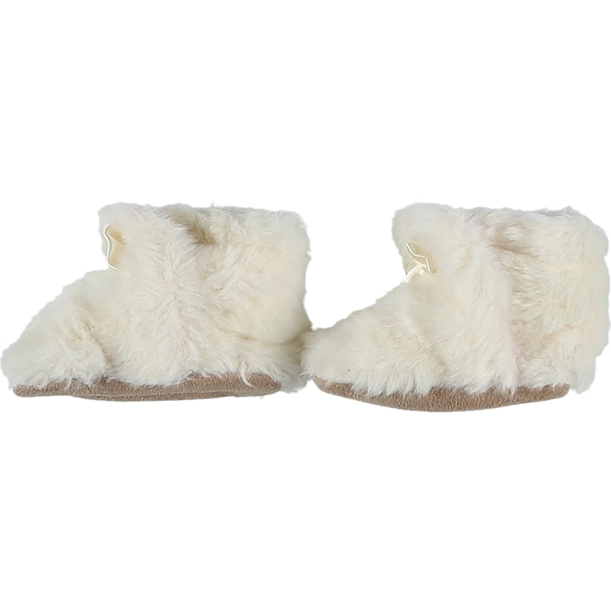 Chaussons fourrure d'imitation - Très bon état blanc cassé, ROBEEZ