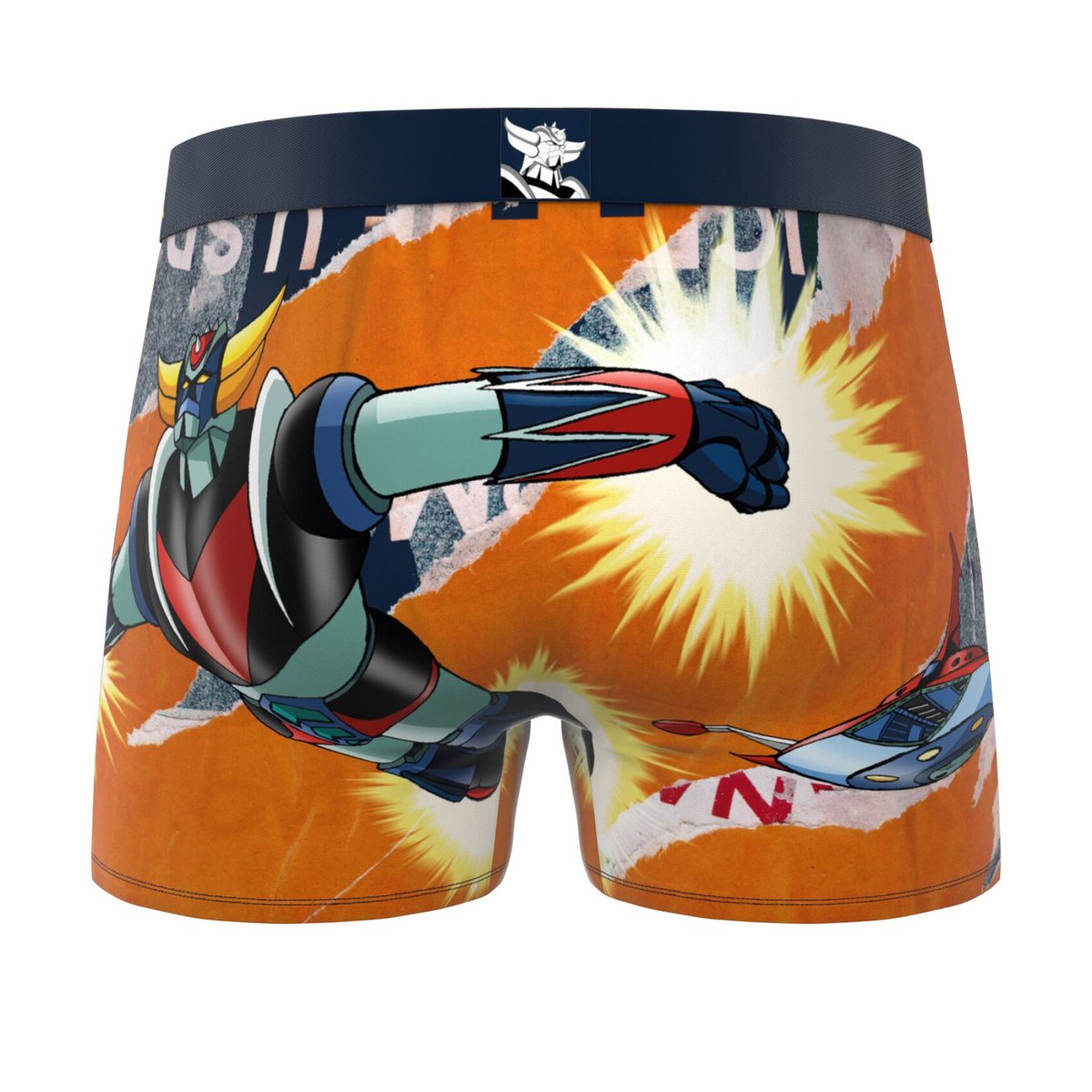 Lot De 3 Boxers Goldorak orange/rouge/bleu/gris, FREEGUN