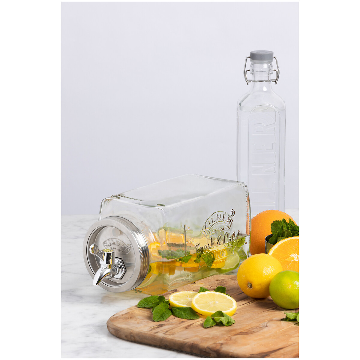 3L Fridge Drinks Dispenser glass, KILNER